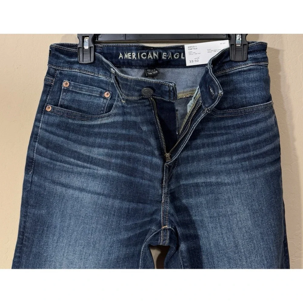 American Eagle‎ Airflex + Temp Tech Jeans Men 32x32 Skinny Stretch NEW